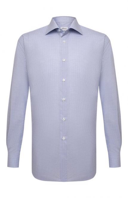 Хлопковая сорочка Brioni