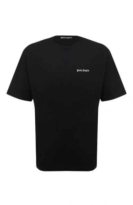 Хлопковая футболка Palm Angels
