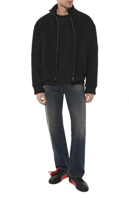 Кожаные кеды Low Vulcanized Off-white