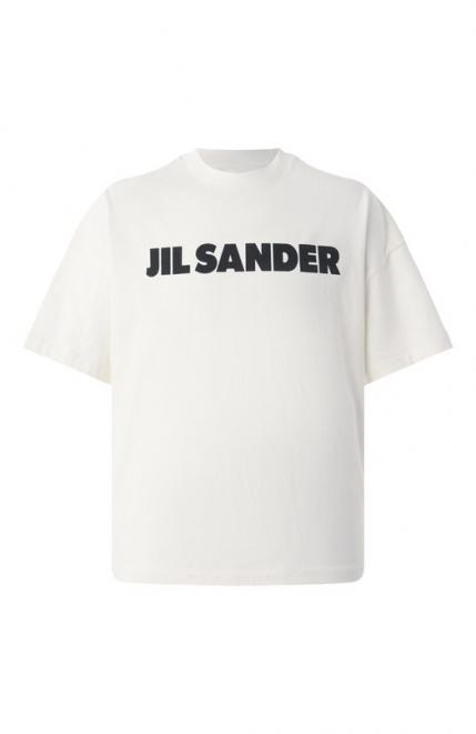 Хлопковая футболка Jil Sander