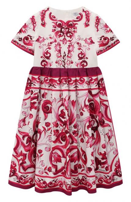 Хлопковое платье Dolce&Gabbana