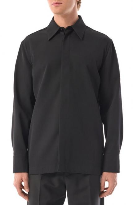 Шерстяная рубашка Jil Sander
