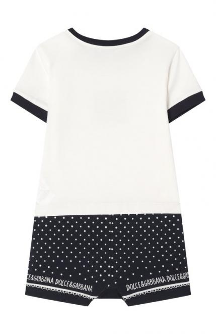 Комплект из песочника и шапки Dolce&Gabbana
