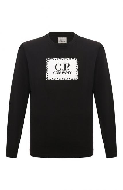 Хлопковый лонгслив C.P. COMPANY