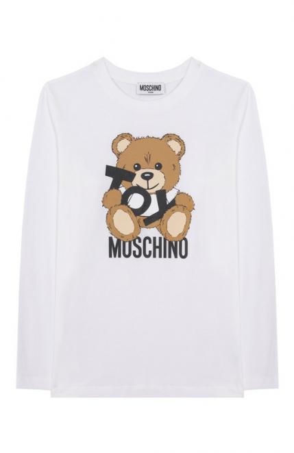 Хлопковый лонгслив Moschino
