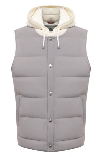 Пуховый жилет Brunello Cucinelli