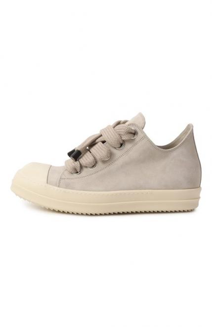 Замшевые кеды Luxor Jumbo Padded Low Rick Owens