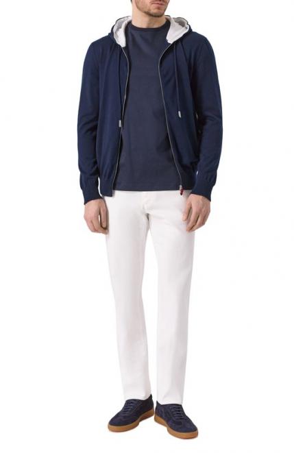Хлопковая футболка KITON