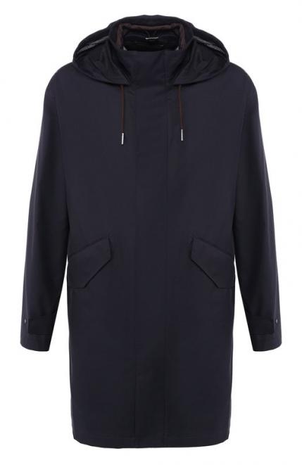 Плащ из смеси шерсти и шелка Zegna