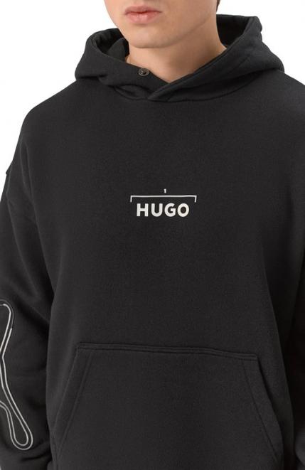 Хлопковое худи HUGO