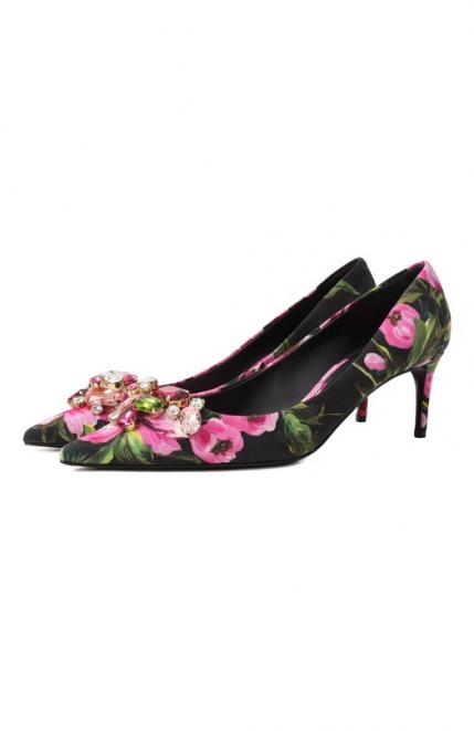Текстильные туфли Dolce&Gabbana