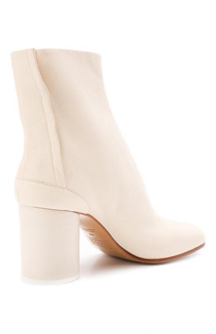 Кожаные ботильоны Tabi Maison Margiela