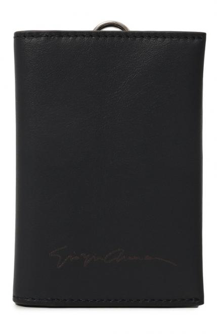 Кожаный футляр для кредитных карт Giorgio Armani