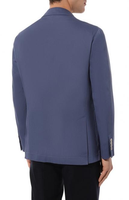 Хлопковый пиджак Brunello Cucinelli
