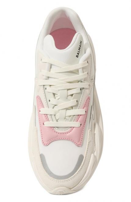 Комбинированные кроссовки Run-Row Balmain
