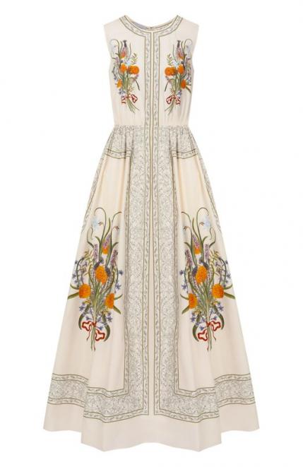 Хлопковое платье Giambattista Valli
