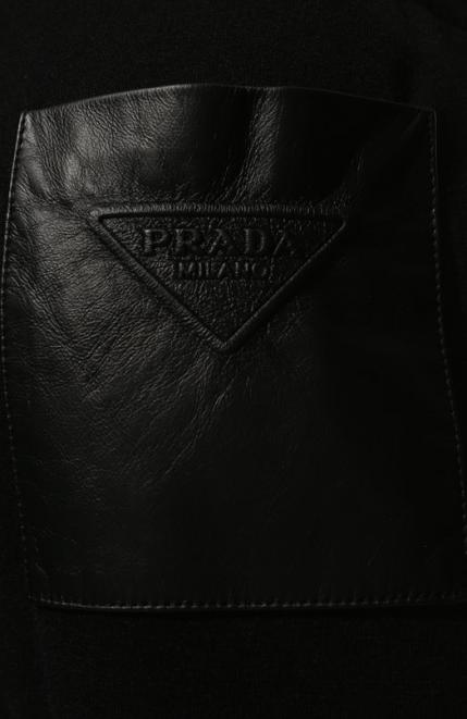 Джоггеры из кашемира и шелка Prada