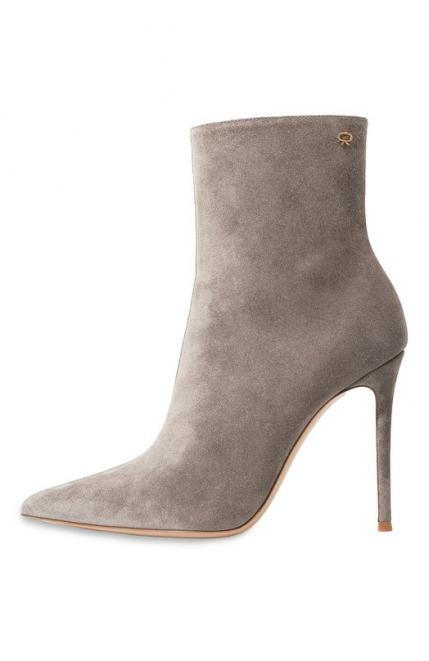 Замшевые ботильоны Gianvito Rossi