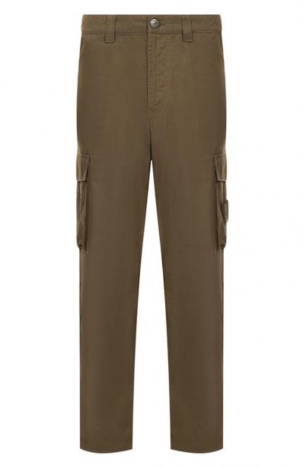 Хлопковые брюки-карго Stone Island