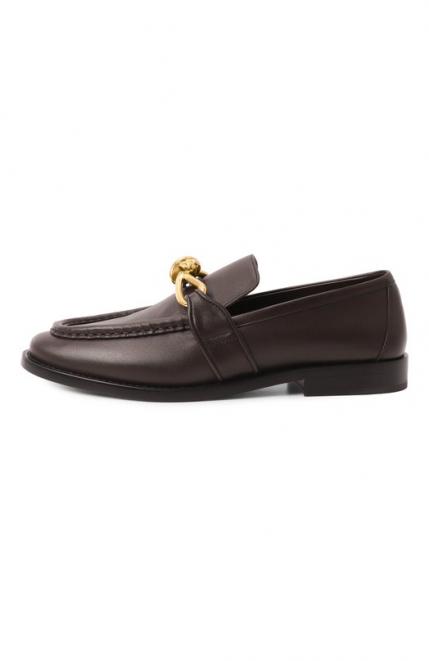 Кожаные лоферы Astaire Bottega Veneta