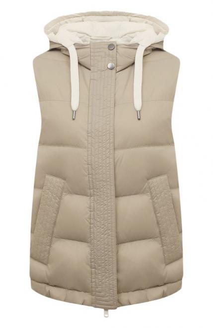 Пуховый жилет Brunello Cucinelli