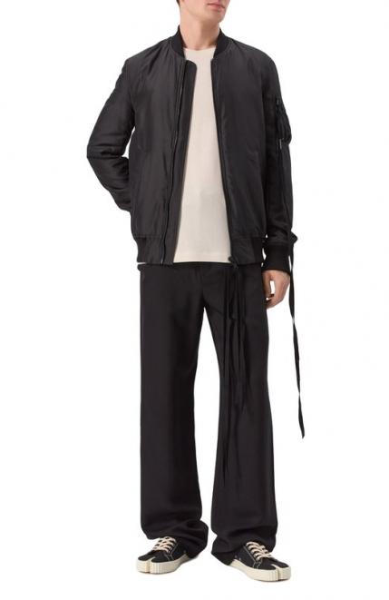 Брюки из вискозы и шерсти Ann Demeulemeester