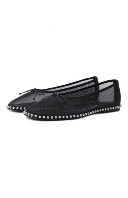 Текстильные балетки Lina Alexander Wang