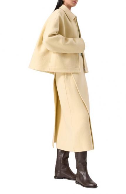 Шерстяная юбка Jil Sander