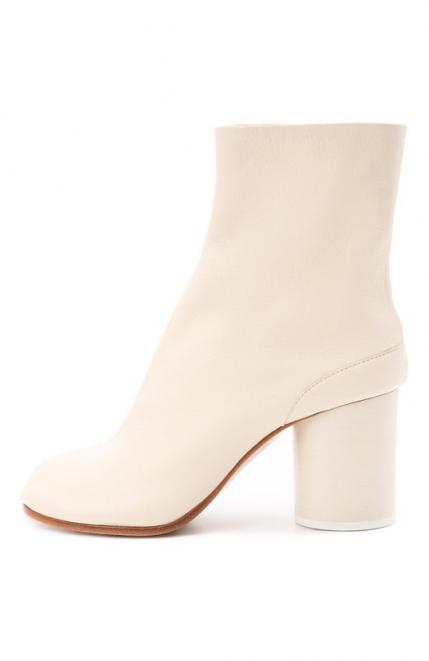 Кожаные ботильоны Tabi Maison Margiela