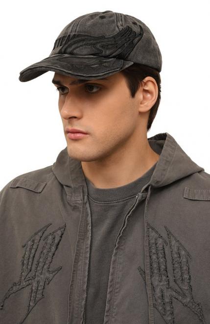 Джинсовая бейсболка Vetements