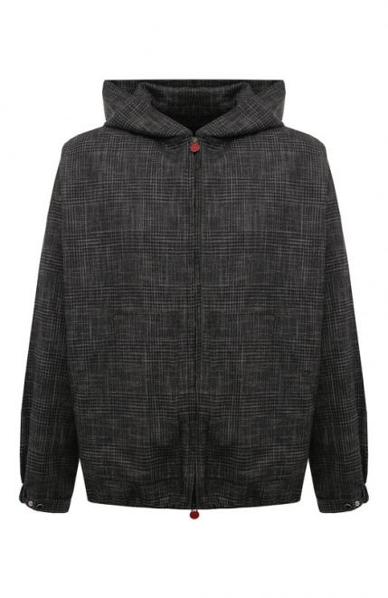 Куртка из шерсти и шелка KITON