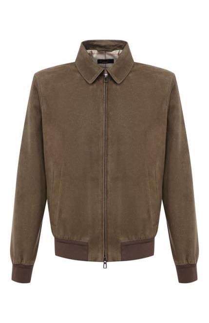 Замшевый бомбер Loro Piana