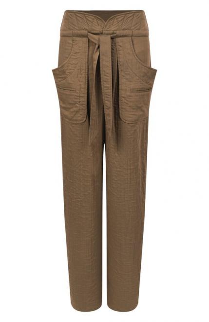 Брюки из вискозы и хлопка ISABEL MARANT ETOILE
