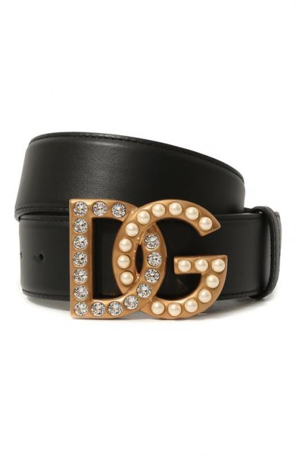 Кожаный ремень Dolce&Gabbana