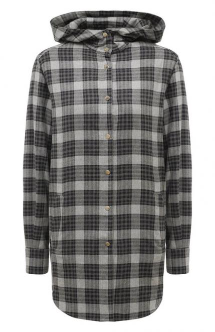 Хлопковая рубашка KITON