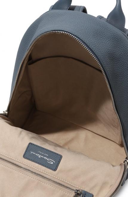Кожаный рюкзак Santoni