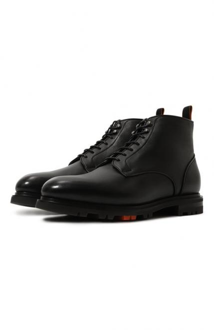 Кожаные ботинки Colin Rock Santoni