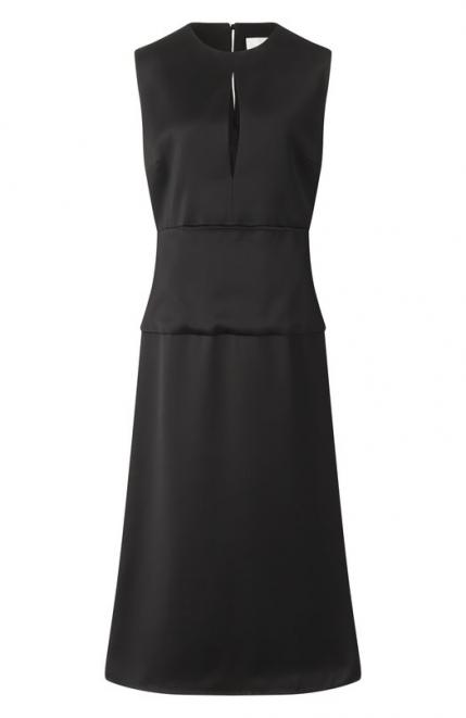 Атласное платье Jil Sander