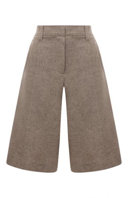 Шерстяные шорты Brunello Cucinelli