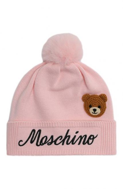 Комплект из шапки и шарфа Moschino