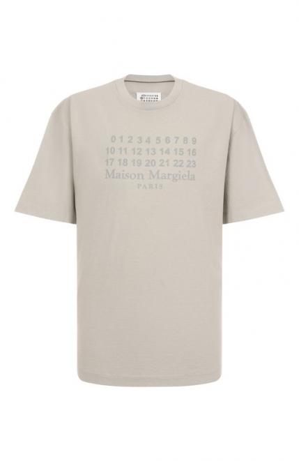 Хлопковая футболка Maison Margiela