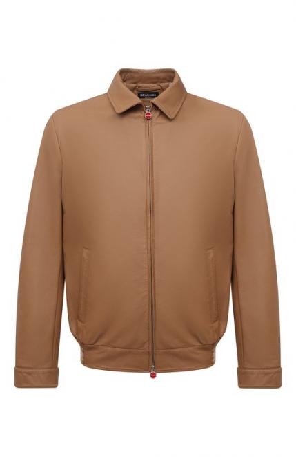 Кожаный бомбер KITON