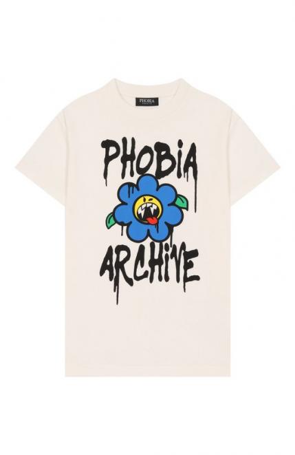Хлопковая футболка PHOBIA ARCHIVE