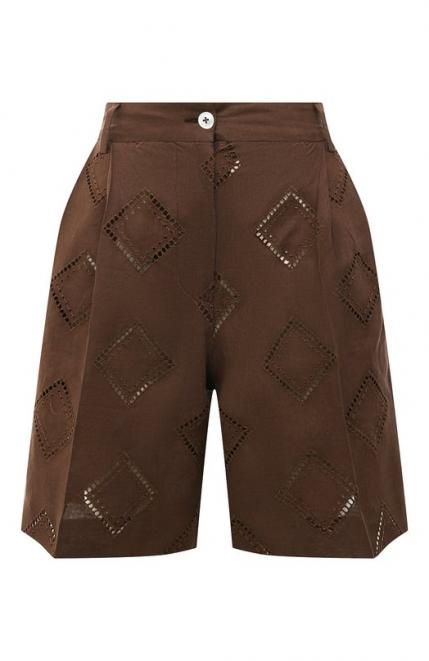 Льняные шорты KITON