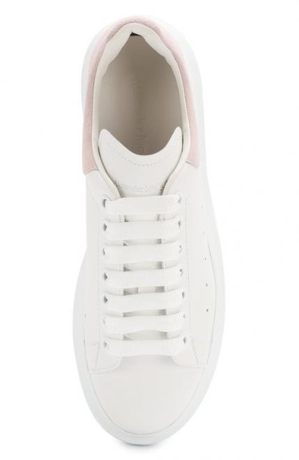 Кожаные кеды Oversized Alexander McQueen