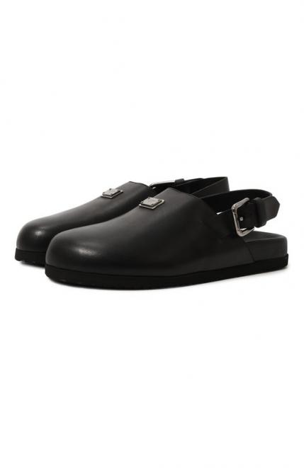 Кожаные сабо Dolce&Gabbana