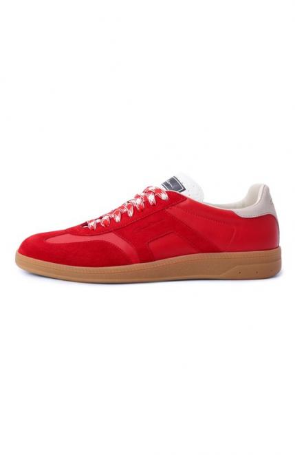 Кожаные кеды DBS Oly Santoni