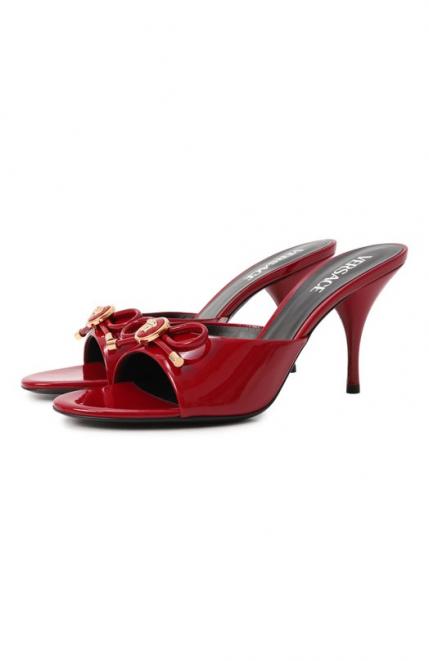 Лакированные мюли Opera Bow 85 Versace