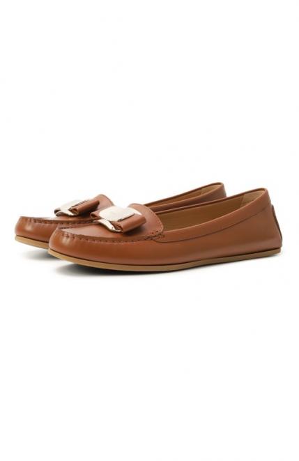 Кожаные лоферы New Vara Ferragamo