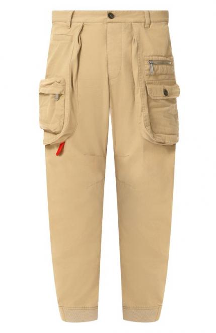 Хлопковые брюки-карго DSquared2
